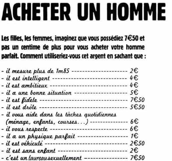 Adopte un mec (achète un homme)