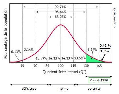 Haut Potentiel QI (Gauss)