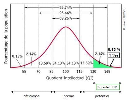 Haut Potentiel QI (Gauss)