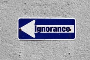 ultracrépidarianisme et ignorance