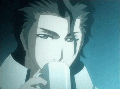 aizen-drinking