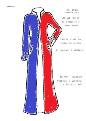 abaya-laic francais